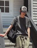 [LAN ARCHIVE] Pintuck Waffle Short Sleeve T-Shirt