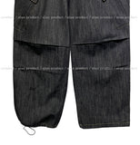 Bias Raw Edge Carpenter Cargo Pants