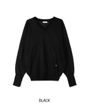 Solar Linen V-neck Knit