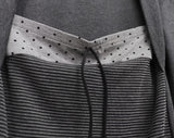 Bil Dot Square Stripe Warmer Long Sleeve T-Shirt
