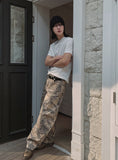Roll Stand Cut Crop Short Sleeve T-Shirt