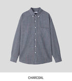 Roin loose fit spring check shirt