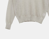 Karom Deep V-Neck Long Sleeve Knit