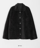 Minto collar fleece mustang jacket