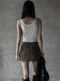 Ends Washing Cargo Skirt