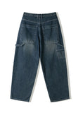 Creek Balloon Carpenter Denim Pants