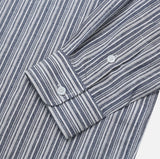 Gauze Stripe Cotton Over Shirt