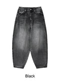 Reuben Slub Balloon Denim Pants