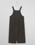Friend Pocket Cotton Wide Overalls