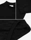 Breeze brushed half-neck sweatshirt