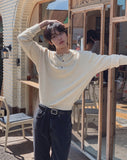 Cannon More Henley Neck Knit