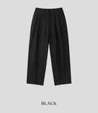 Martin cool linen two-tuck pants