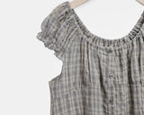 Moel Check Layered Mini One Piece