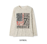Frame Vintage Print Long Sleeve T-shirt