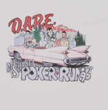 DAPE PRINTING RINGER HALF SLEEVE T-SHIRT