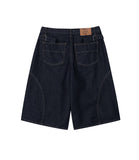 Reuben Curve Stitch Bermuda Pants