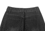 Tox Washing Cut Wide Denim Pants