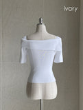 Fierun Off Shoulder Knit