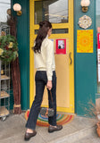 Celian Embroidered Knit Cardigan