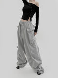 Winne Cargo Wide Sweatpants