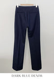 Kane Semi Bootcut Denim Slacks