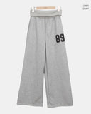 Beaut 89 Lettering Folding Two-Way Wide Banding Training Pants