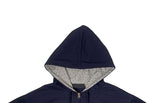 Burts Star Color Matching Hood Zip-Up