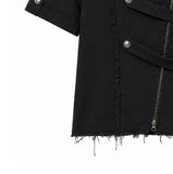 [PLAN MADE] Blake Cutoff Napoleon Jacket