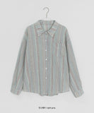 Hisil Vintage Stripe Long Sleeve Shirt