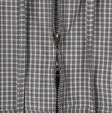 Moa Two Way Check Hood Zip-Up
