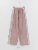 Mubas Summer Side Color Matching Wide Pants