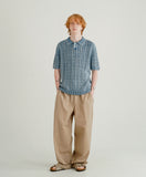 Turn Dyeing Like Linen Banding Pants