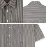 Tay striped crop shirt