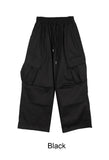 Nideion Pintuck Diagonal Cargo Pants