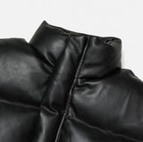 Celine leather short padding