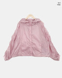Timel See-through Windbreaker Zip-Up