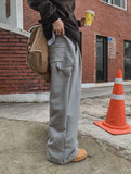 District Print Wide Sweatpants