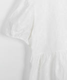Lingo Lace Ribbon Shirring Blouse