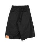 Weave Reverse Patch Bermuda Shorts