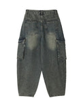 Raytz Washing Balloon Cargo Denim Pants