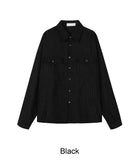 Kuz Herringbone Suede Shirt