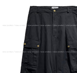 Harpy 3 Snap Pintuck Wide Cargo Pants