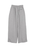 Bello Crack Lettering Wide Pants