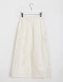 Hanako Banding Cargo Long Skirt