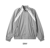 Stung Leather Track Balloon Zip-Up