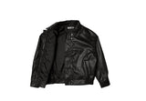 Once Leather Blouson Jacket