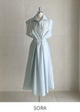 Miyan Summer Cool Shirt Long One Piece