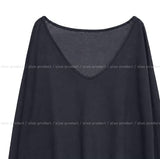 Reason See-through Deep V-Neck Long Sleeve