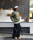 Marron Duck Down Lightweight Padding