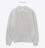 Pine washable collar knit